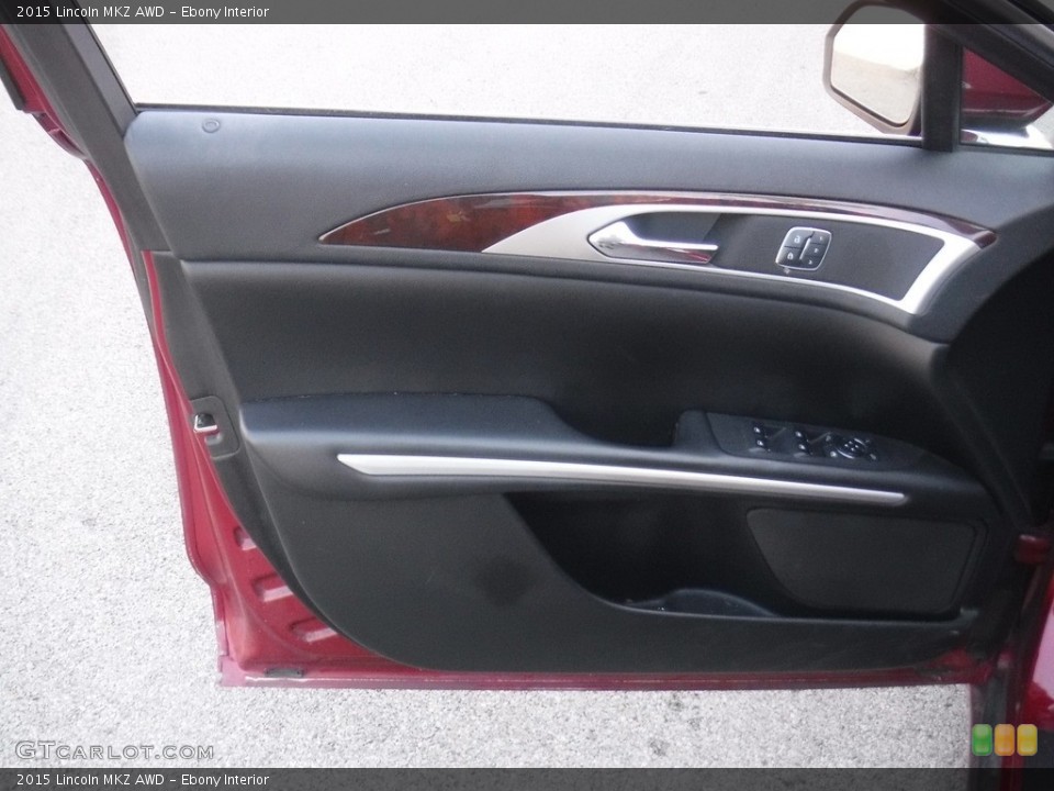 Ebony Interior Door Panel for the 2015 Lincoln MKZ AWD #138520158