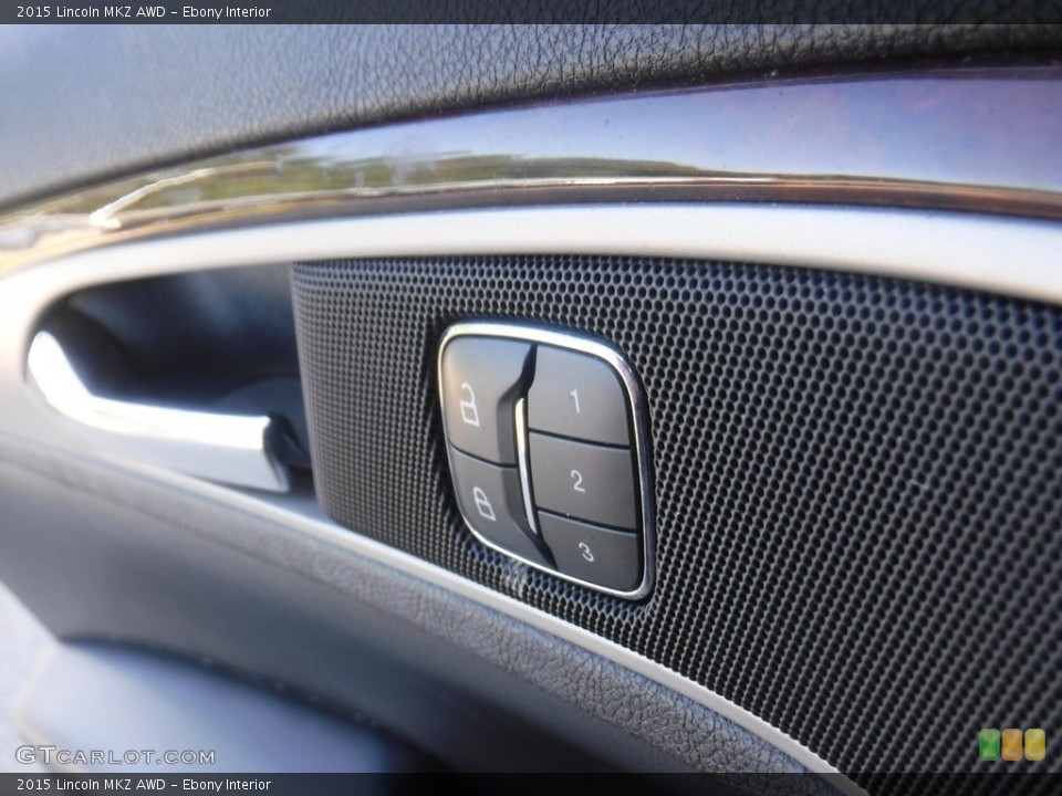 Ebony Interior Door Panel for the 2015 Lincoln MKZ AWD #138520182