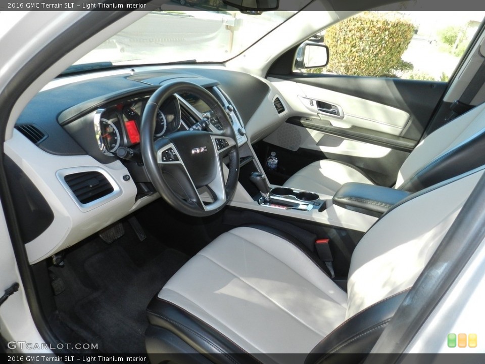 Light Titanium Interior Front Seat for the 2016 GMC Terrain SLT #138521475