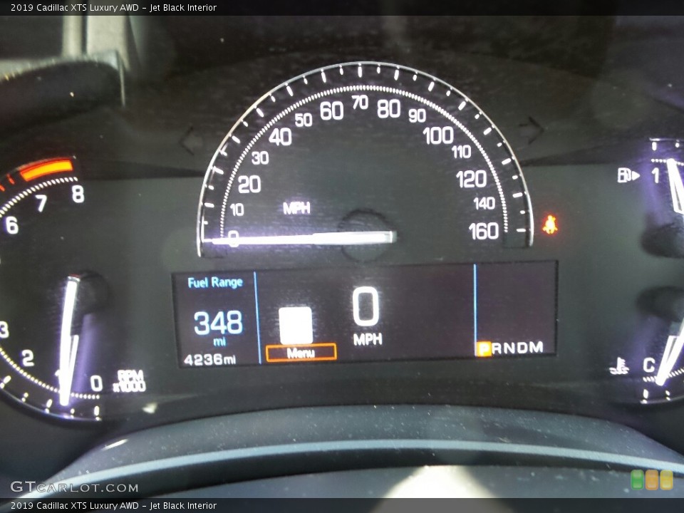 Jet Black Interior Gauges for the 2019 Cadillac XTS Luxury AWD #138523434