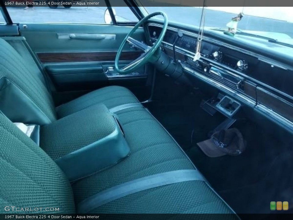 Aqua 1967 Buick Electra Interiors