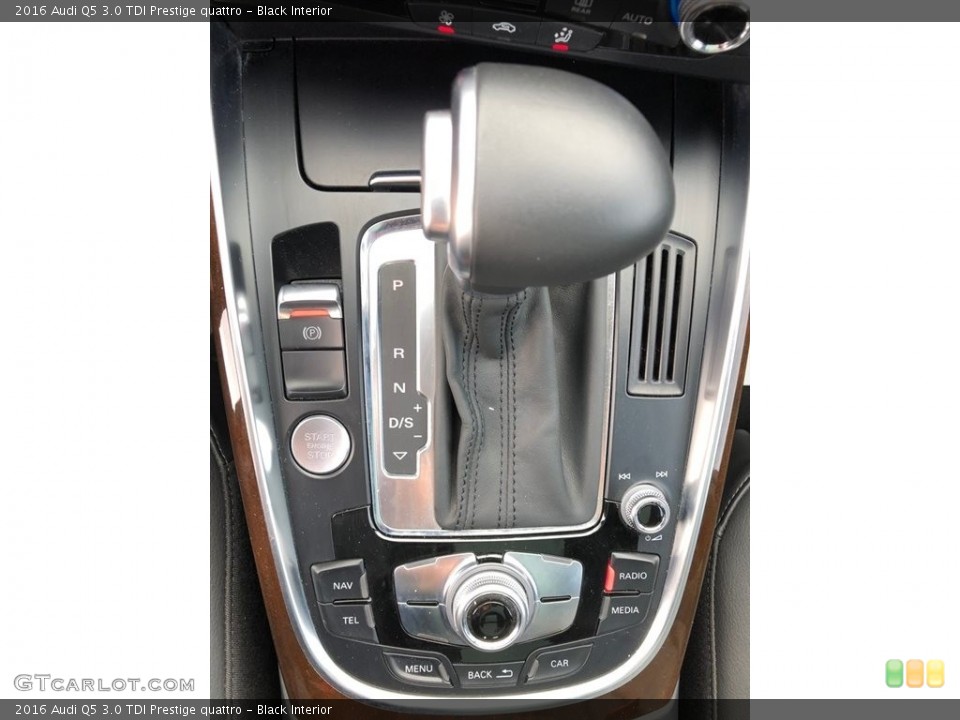 Black Interior Transmission for the 2016 Audi Q5 3.0 TDI Prestige quattro #138526515