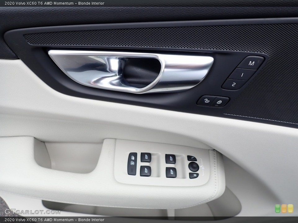 Blonde Interior Door Panel for the 2020 Volvo XC60 T6 AWD Momentum #138527196