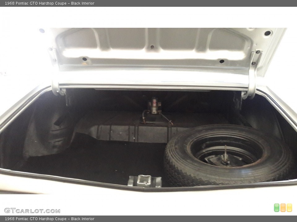 Black Interior Trunk for the 1968 Pontiac GTO Hardtop Coupe #138527301