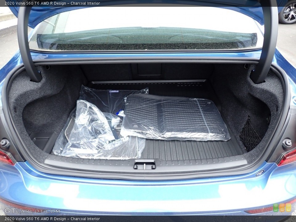 Charcoal Interior Trunk for the 2020 Volvo S60 T6 AWD R Design #138527385