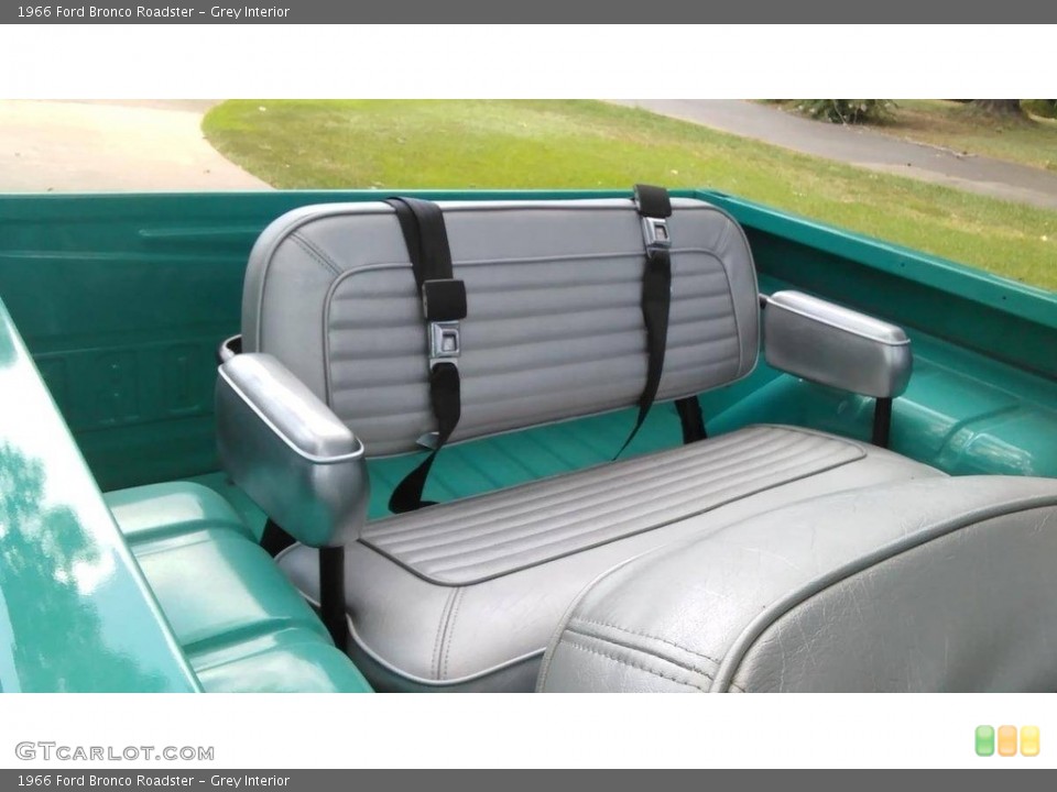 Grey 1966 Ford Bronco Interiors