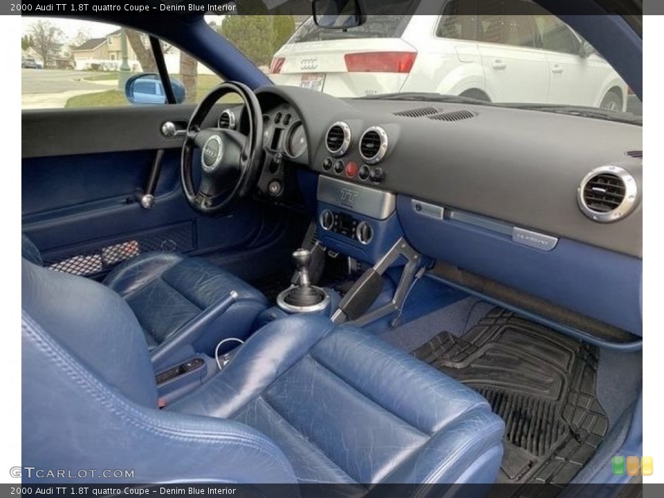 Denim Blue Interior Photo for the 2000 Audi TT 1.8T quattro Coupe #138528062