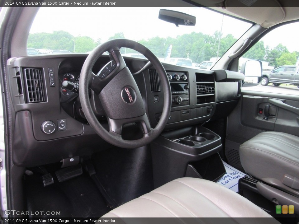 Medium Pewter Interior Photo for the 2014 GMC Savana Van 1500 Cargo #138530736