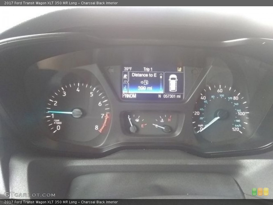 Charcoal Black Interior Gauges for the 2017 Ford Transit Wagon XLT 350 MR Long #138531807