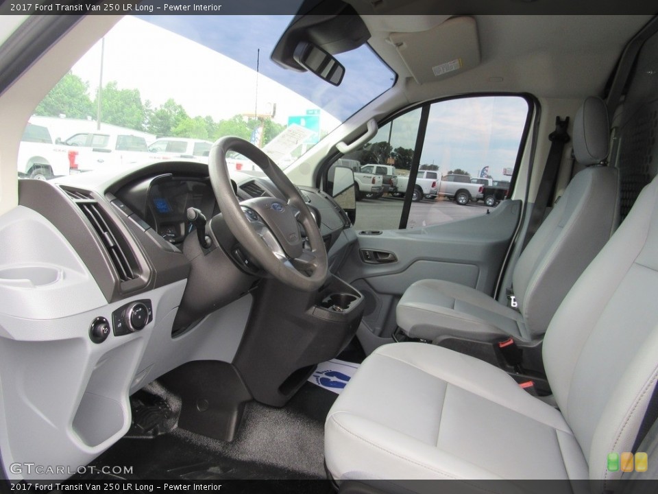 Pewter Interior Photo for the 2017 Ford Transit Van 250 LR Long #138532398