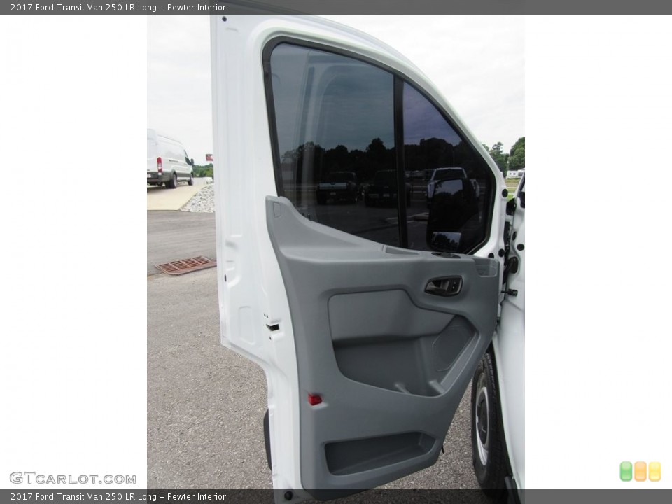 Pewter Interior Door Panel for the 2017 Ford Transit Van 250 LR Long #138532518