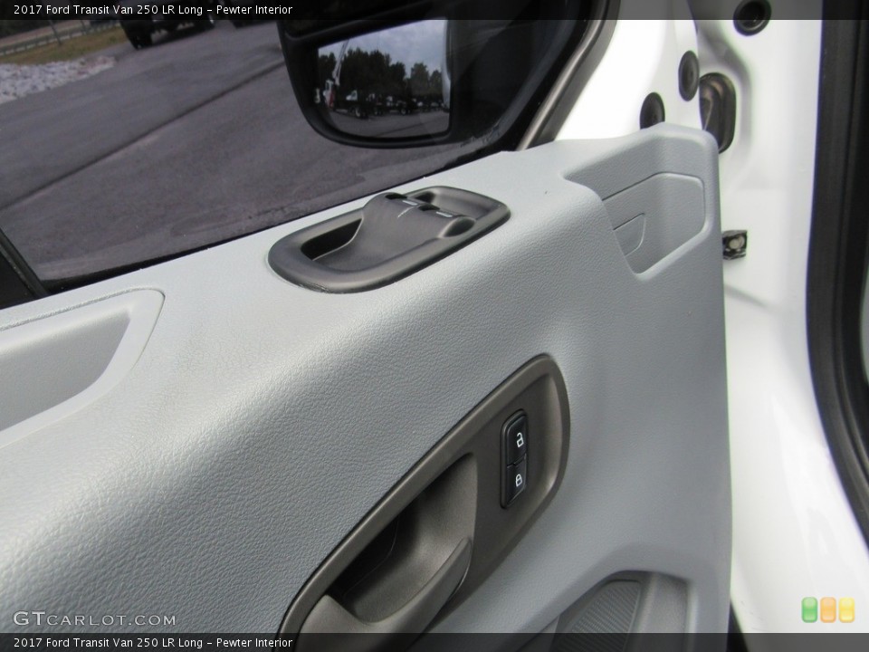 Pewter Interior Door Panel for the 2017 Ford Transit Van 250 LR Long #138532545