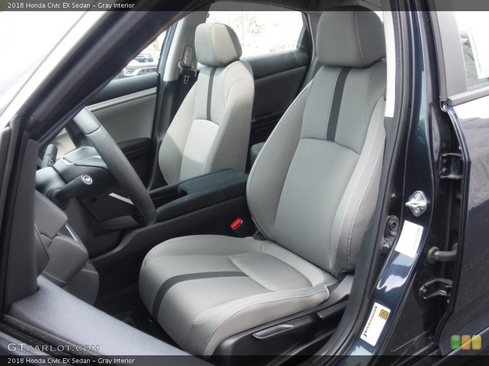 Gray 2018 Honda Civic Interiors
