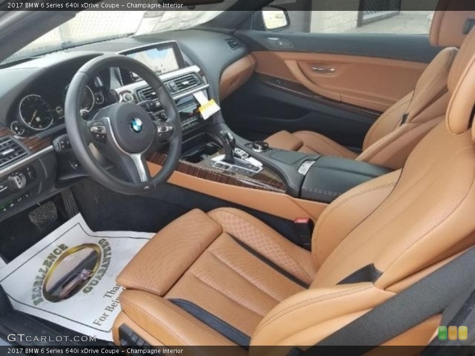 Champagne Interior Photo for the 2017 BMW 6 Series 640i xDrive Coupe #138533646
