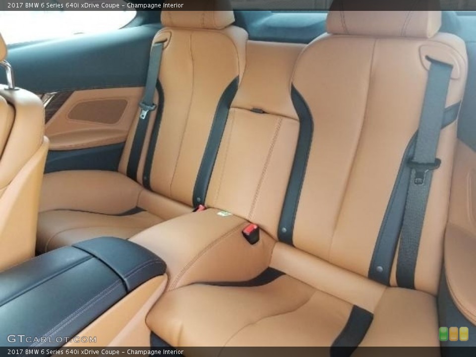Champagne 2017 BMW 6 Series Interiors