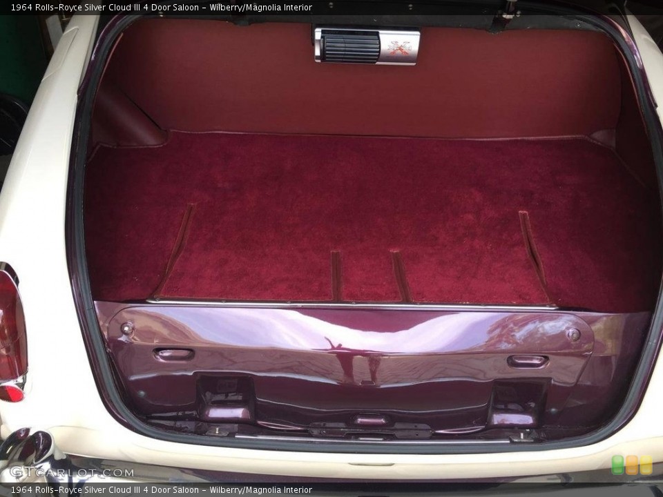 Wilberry/Magnolia Interior Trunk for the 1964 Rolls-Royce Silver Cloud III 4 Door Saloon #138534831