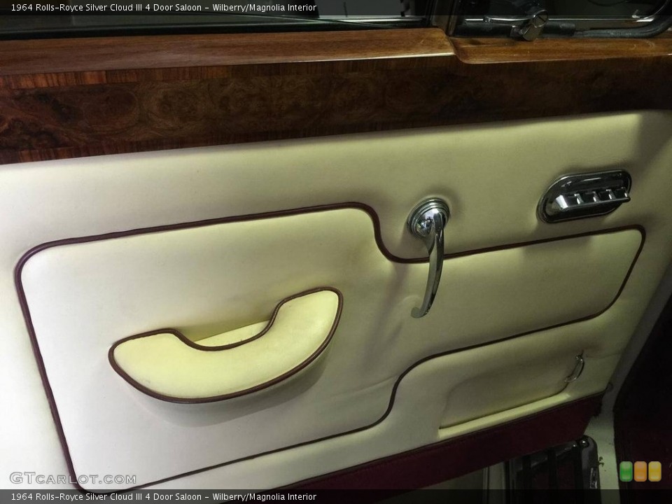 Wilberry/Magnolia Interior Door Panel for the 1964 Rolls-Royce Silver Cloud III 4 Door Saloon #138534885