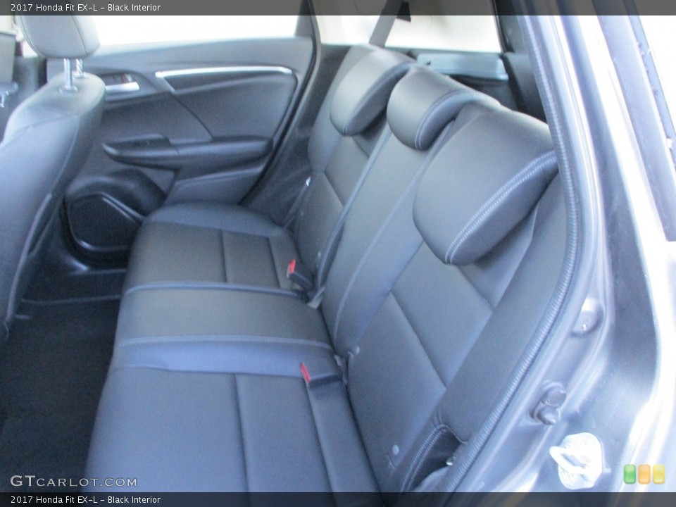 Black Interior Rear Seat for the 2017 Honda Fit EX-L #138536167