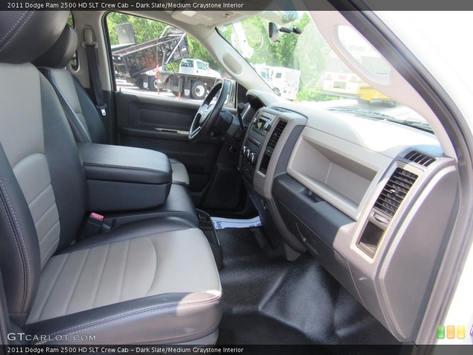 Dark Slate/Medium Graystone Interior Photo for the 2011 Dodge Ram 2500 HD SLT Crew Cab #138538119