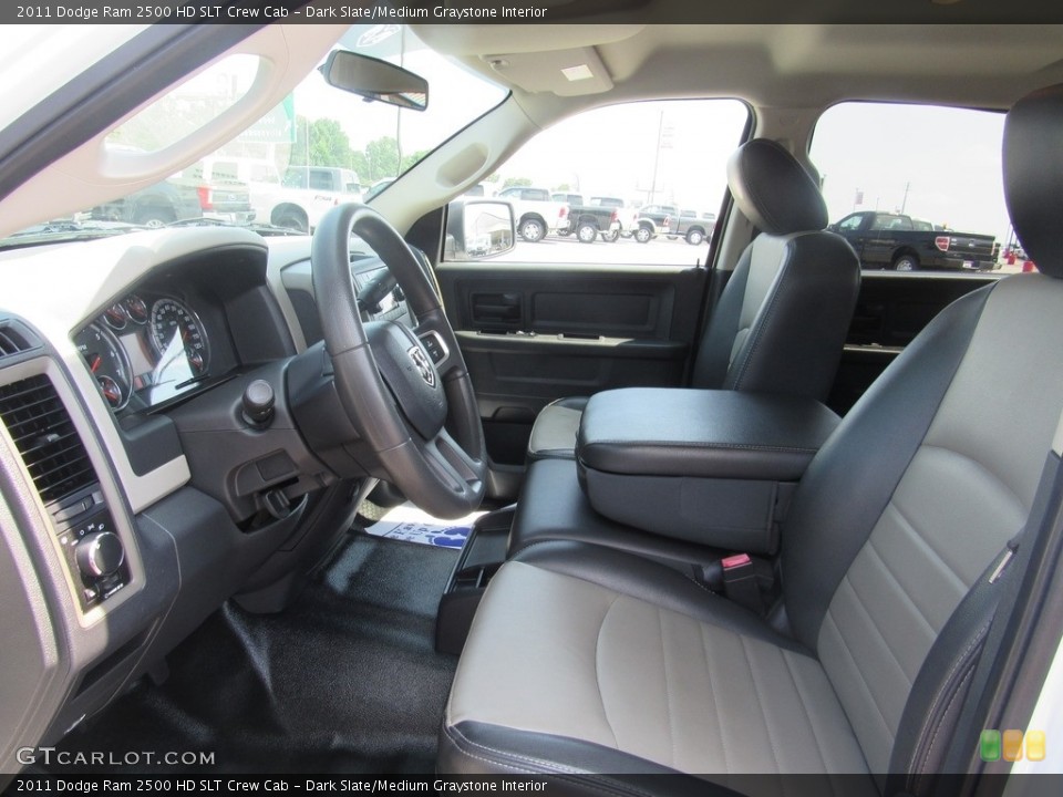 Dark Slate/Medium Graystone Interior Photo for the 2011 Dodge Ram 2500 HD SLT Crew Cab #138538224