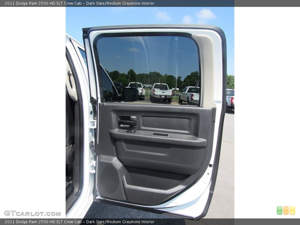 Dark Slate/Medium Graystone Interior Door Panel for the 2011 Dodge Ram 2500 HD SLT Crew Cab #138538431