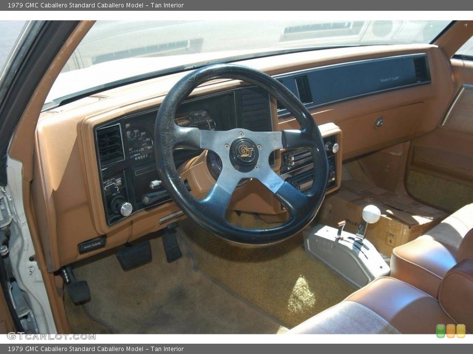 Tan 1979 GMC Caballero Interiors