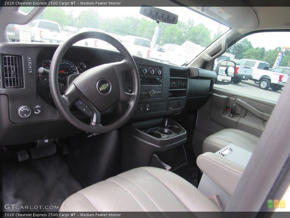 Medium Pewter Interior Photo for the 2016 Chevrolet Express 2500 Cargo WT #138542256