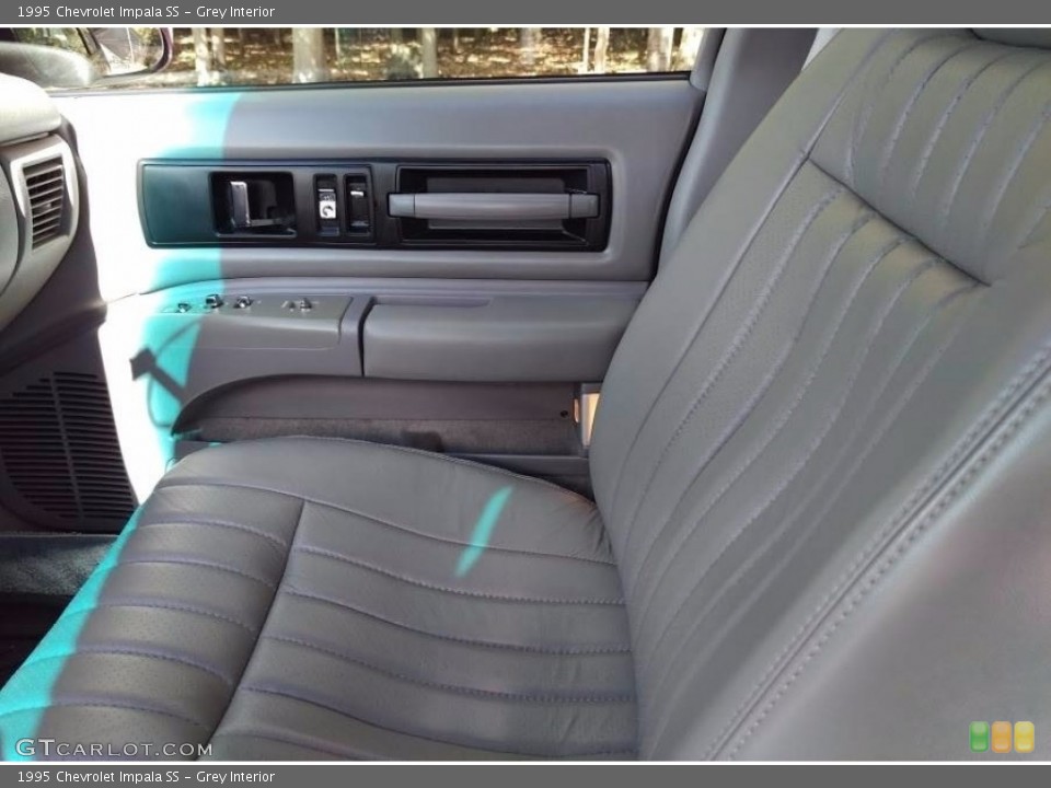 Grey Interior Front Seat for the 1995 Chevrolet Impala SS #138543972
