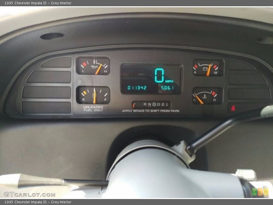 Grey Interior Gauges for the 1995 Chevrolet Impala SS #138543996