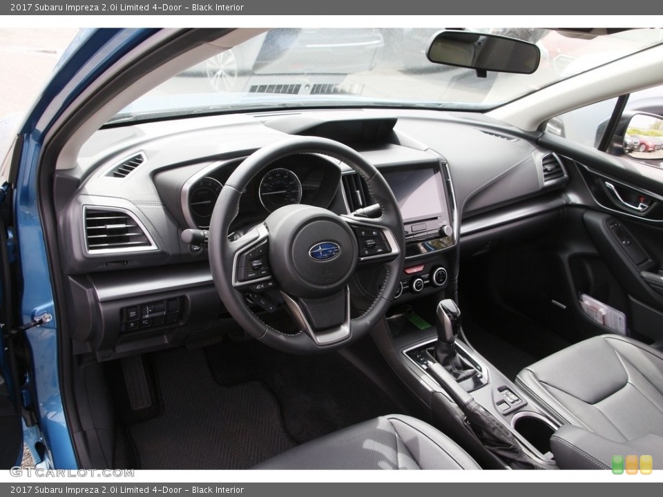 Black 2017 Subaru Impreza Interiors