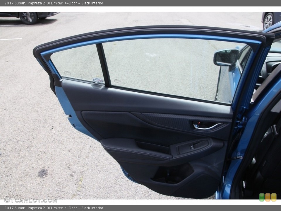 Black Interior Door Panel for the 2017 Subaru Impreza 2.0i Limited 4-Door #138544590