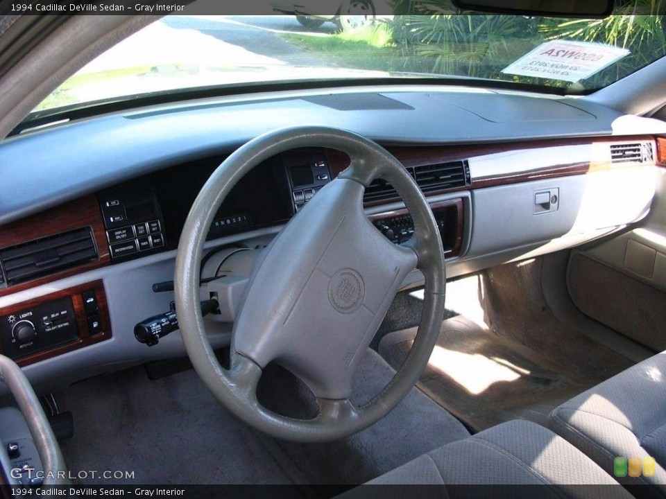 Gray Interior Dashboard for the 1994 Cadillac DeVille Sedan #138545076