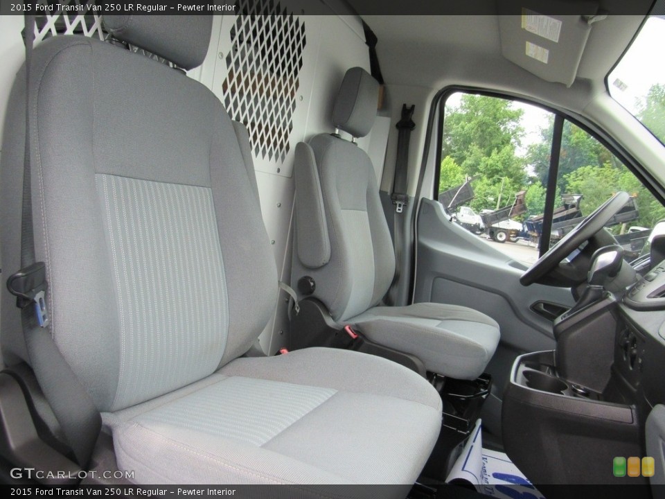 Pewter Interior Front Seat for the 2015 Ford Transit Van 250 LR Regular #138545427