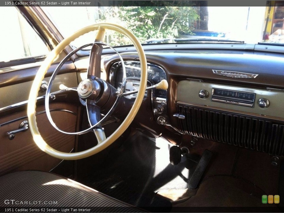 Light Tan Interior Dashboard for the 1951 Cadillac Series 62 Sedan #138545496