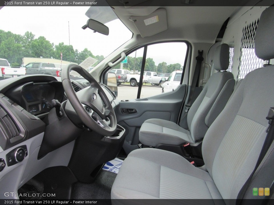 Pewter Interior Photo for the 2015 Ford Transit Van 250 LR Regular #138545553