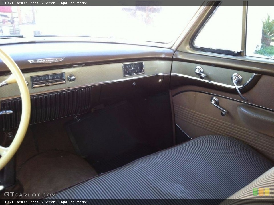 Light Tan 1951 Cadillac Series 62 Interiors