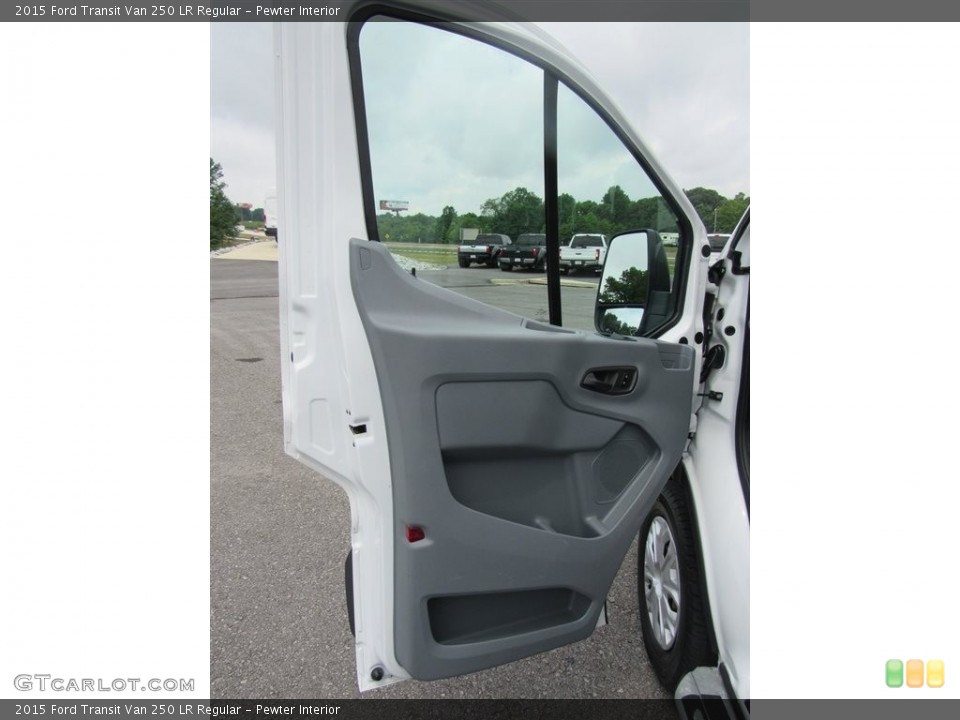Pewter Interior Door Panel for the 2015 Ford Transit Van 250 LR Regular #138545634