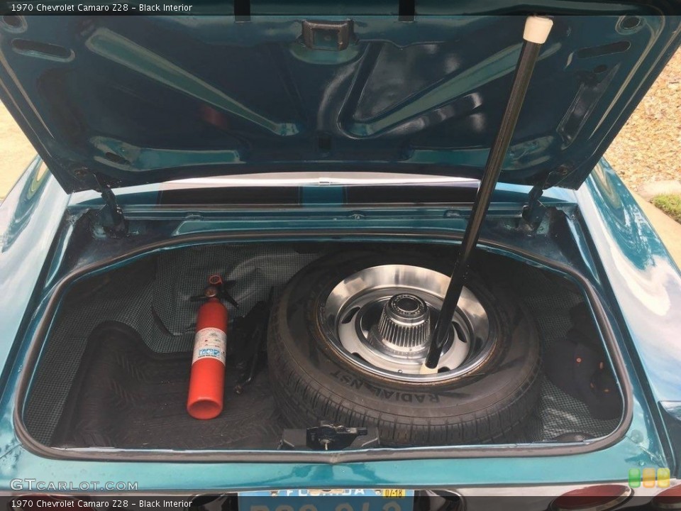 Black Interior Trunk for the 1970 Chevrolet Camaro Z28 #138545775
