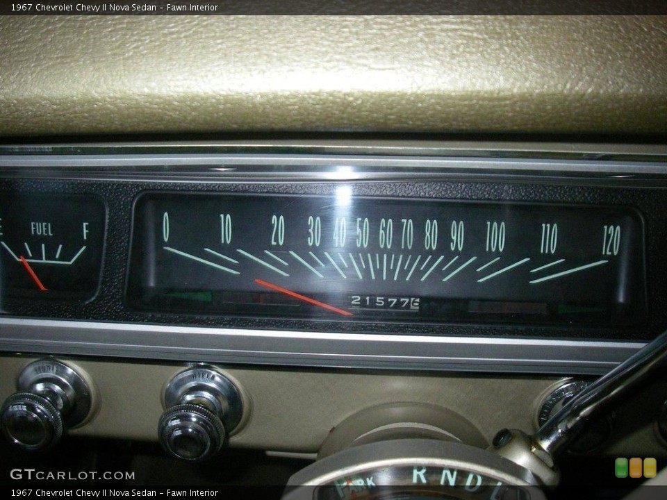 Fawn Interior Gauges for the 1967 Chevrolet Chevy II Nova Sedan #138547464