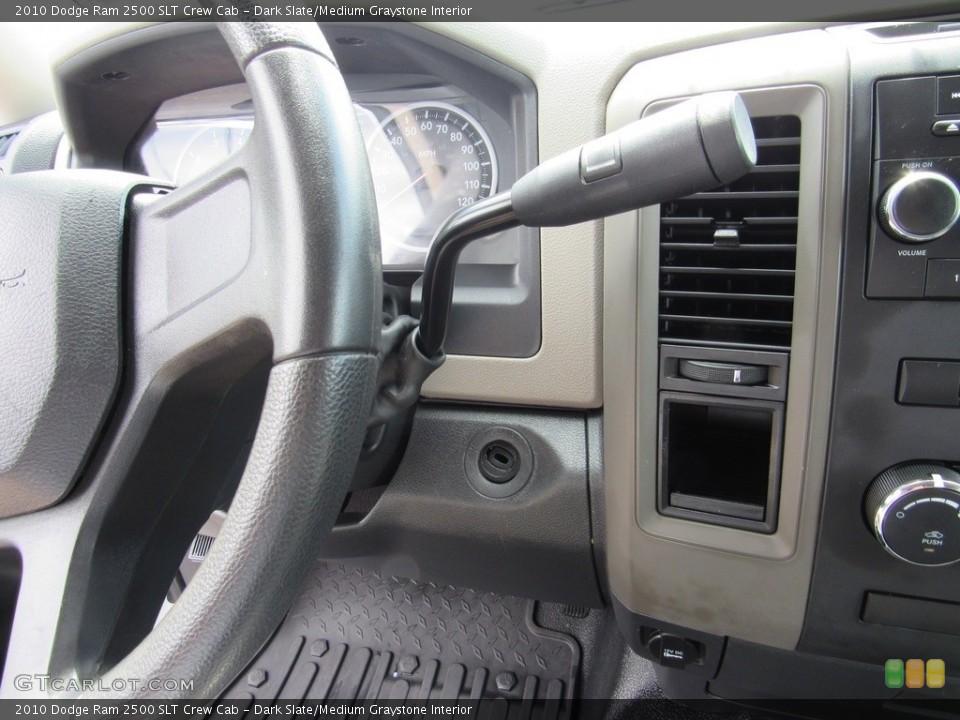 Dark Slate/Medium Graystone Interior Transmission for the 2010 Dodge Ram 2500 SLT Crew Cab #138549174