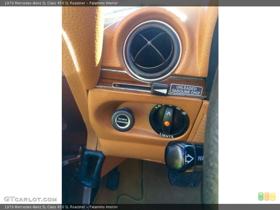 Palamino Interior Controls for the 1979 Mercedes-Benz SL Class 450 SL Roadster #138552702