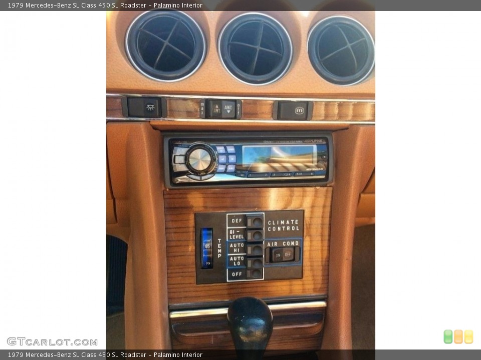 Palamino Interior Controls for the 1979 Mercedes-Benz SL Class 450 SL Roadster #138552756