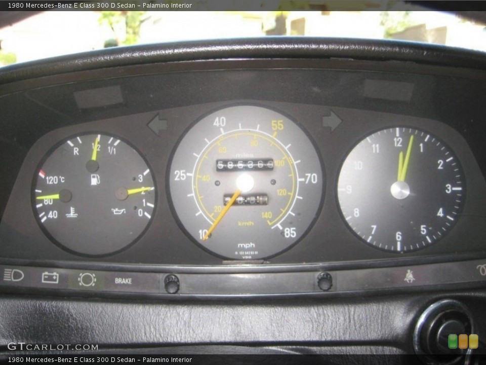 Palamino Interior Gauges for the 1980 Mercedes-Benz E Class 300 D Sedan #138554184