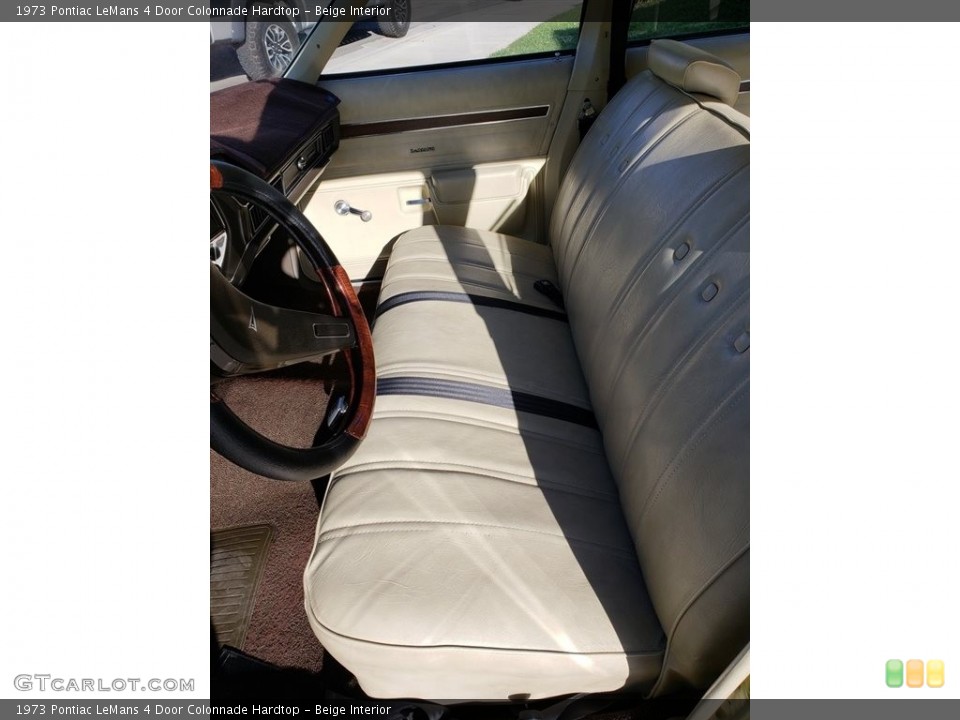 Beige 1973 Pontiac LeMans Interiors
