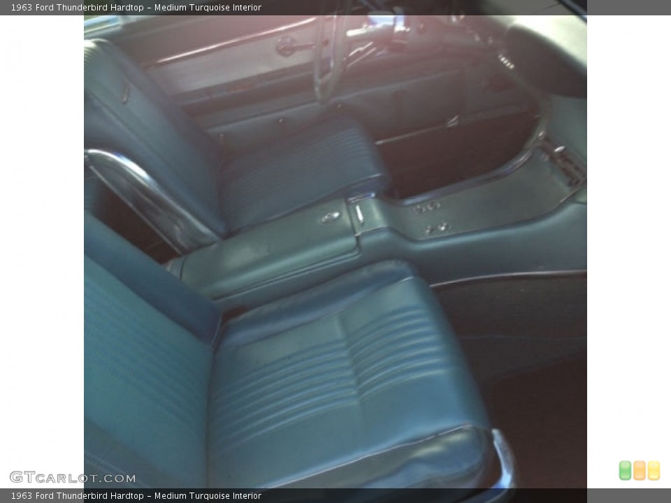 Medium Turquoise 1963 Ford Thunderbird Interiors