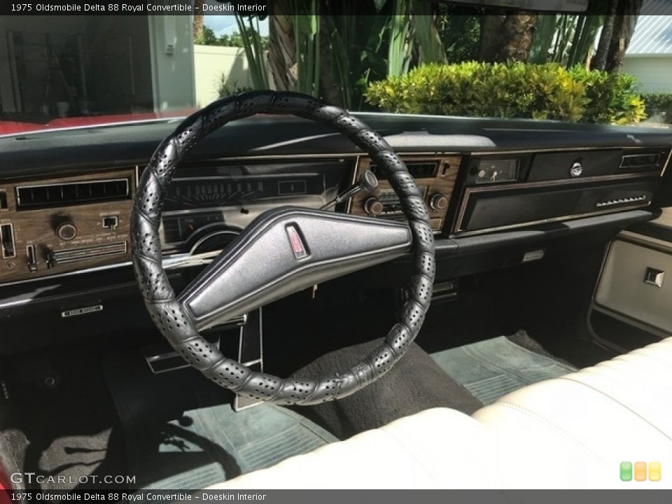 Doeskin Interior Dashboard for the 1975 Oldsmobile Delta 88 Royal Convertible #138568242