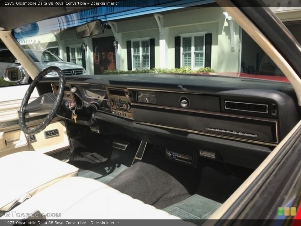 Doeskin Interior Dashboard for the 1975 Oldsmobile Delta 88 Royal Convertible #138568347