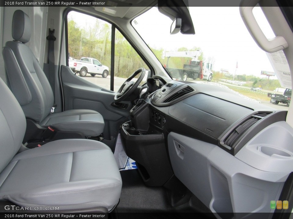Pewter Interior Dashboard for the 2018 Ford Transit Van 250 MR Regular #138569598