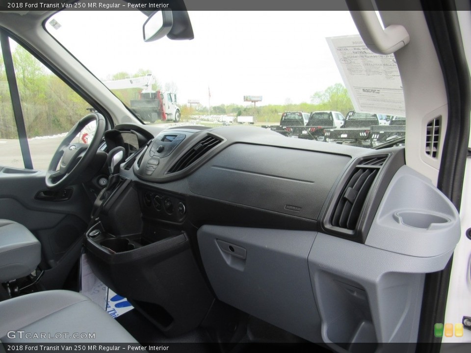 Pewter Interior Dashboard for the 2018 Ford Transit Van 250 MR Regular #138569625