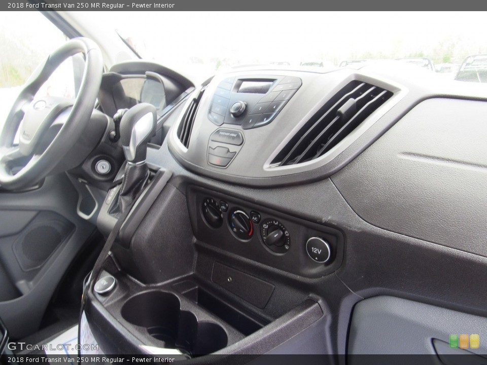 Pewter Interior Controls for the 2018 Ford Transit Van 250 MR Regular #138569655